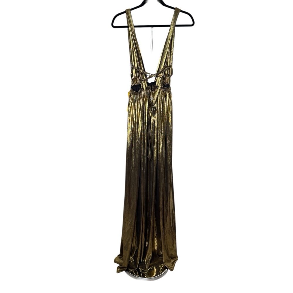 Bronx and Banco Goddess Gown Gold - Picture 3 of 9